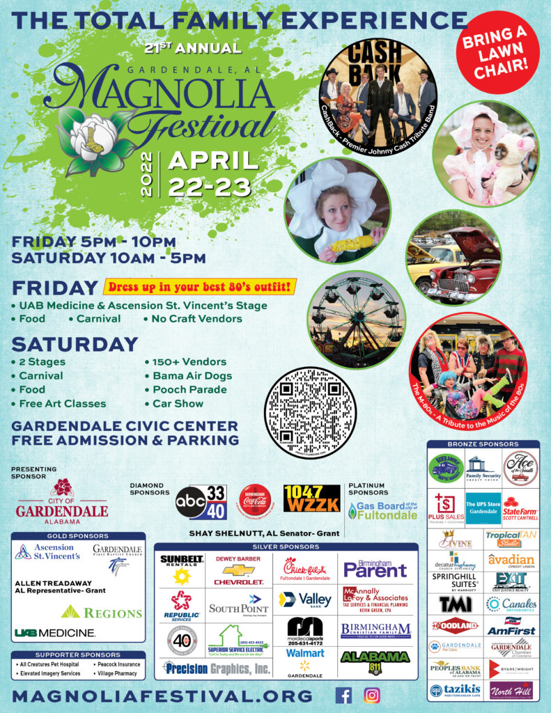 Poster for Gardendale Magnolia Festival 