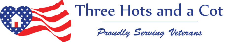 Three hots and a cot logo.

