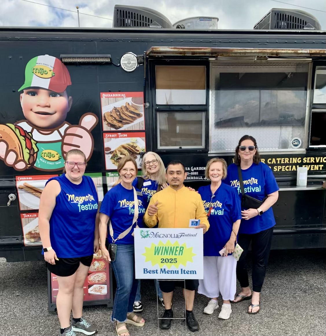 2025 Gardendale Magnolia Festival Food Vendor Contest Best Menu Item Winner Mijos Tacos